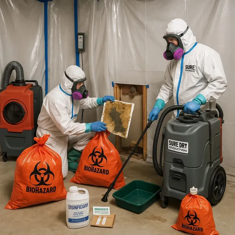 Contaminated Water Handling Protocols process in Orosi, CA