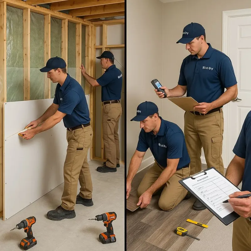 Repairs and Reconstruction process in Orosi, CA